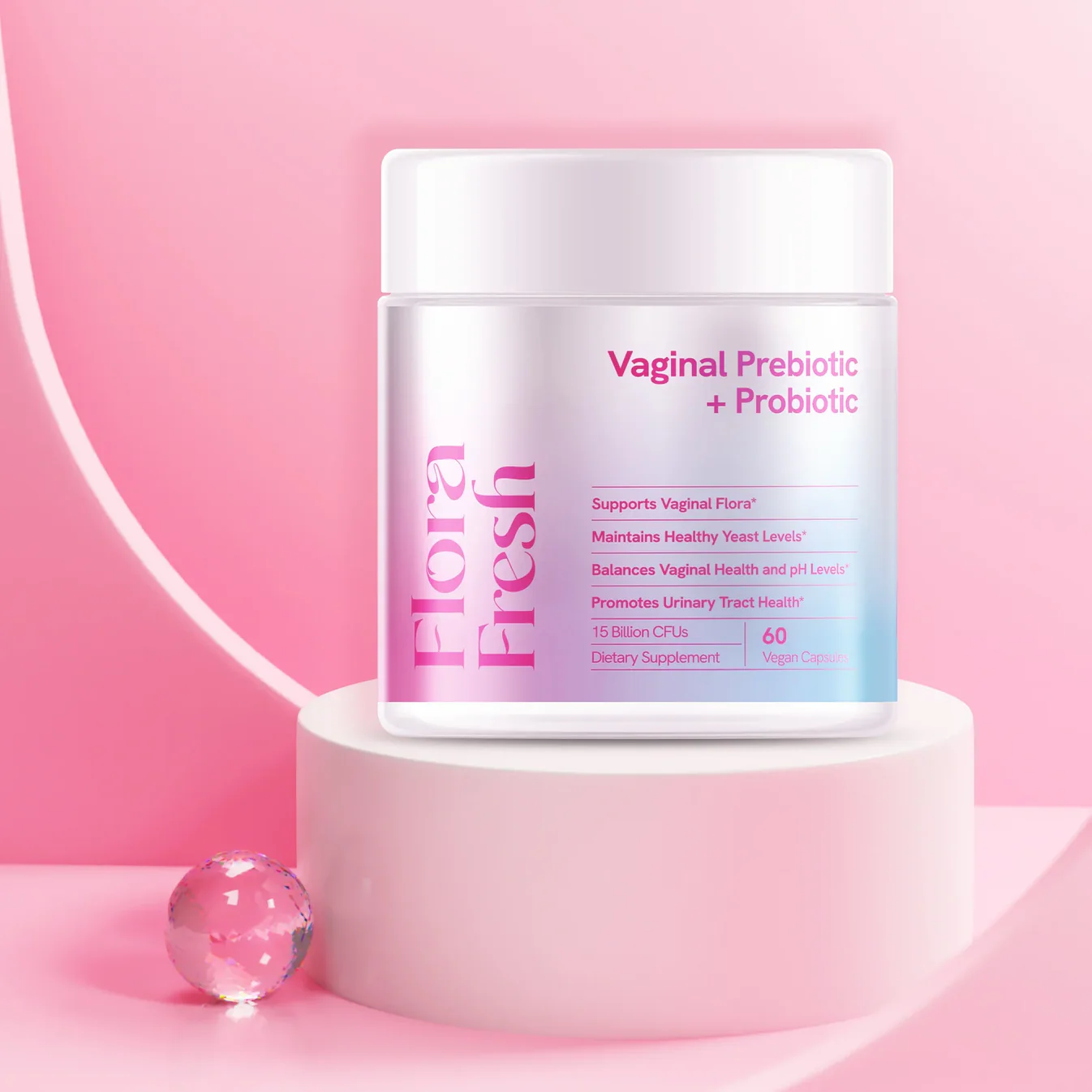 FloraFresh : Prébiotique + Probiotique - FloraFresh: Vaginal Prebiotic + Probiotic